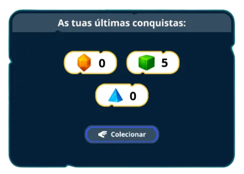 Feedback das últimas conquistas